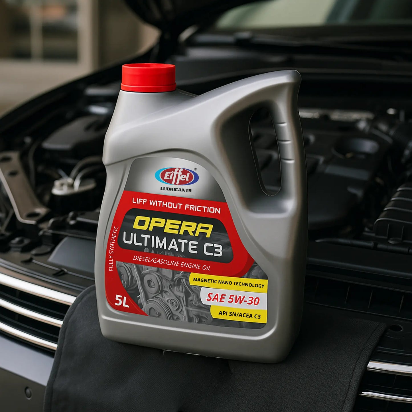 5w30 C3 API SN fully synthetic oil Cutomer sent photo