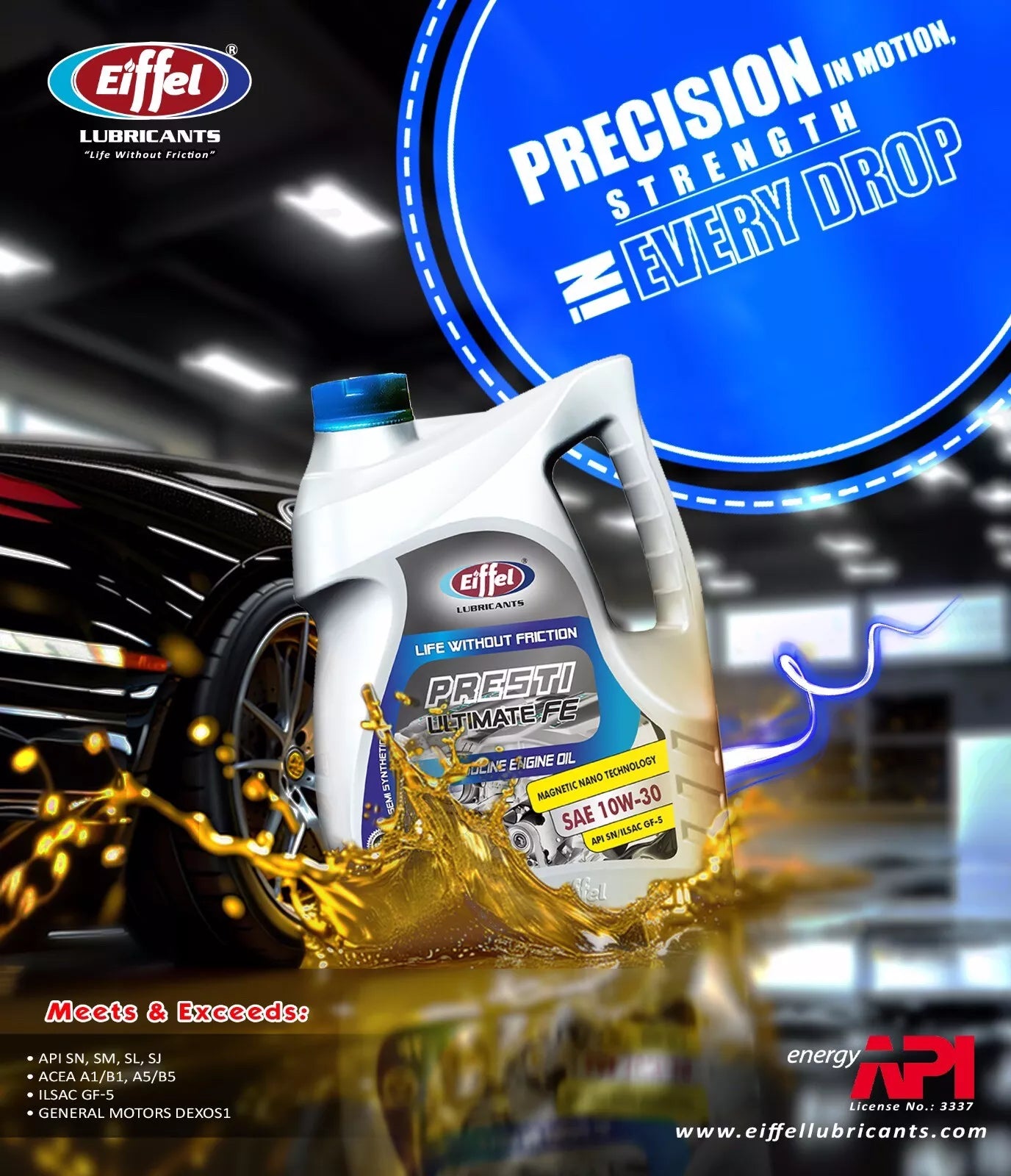 10w30 semi synthetic oil ILSAC GF-5