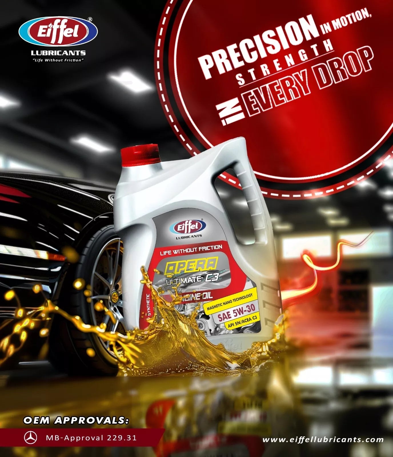 C3 5W30 Fully Synthetic Engine Oil