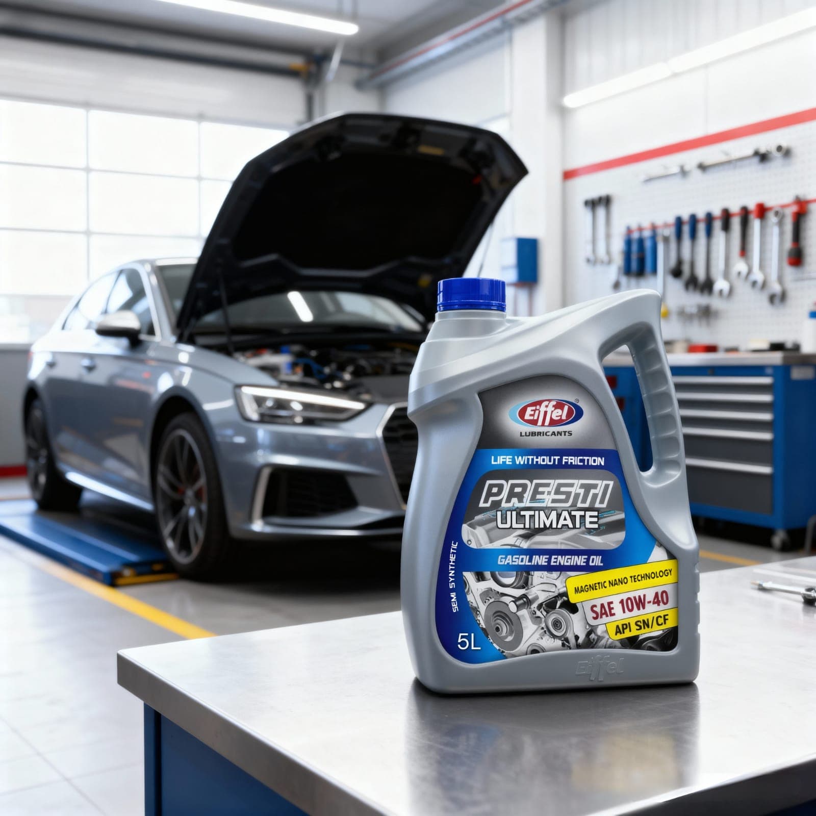 Eiffel Presti Ultimate 10W-40 Semi-Synthetic Engine Oil - 5L