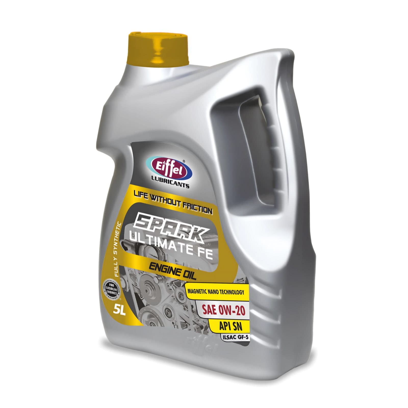 Eiffel Spark Ultimate 0W-20 Fully Synthetic Engine Oil 5L 1