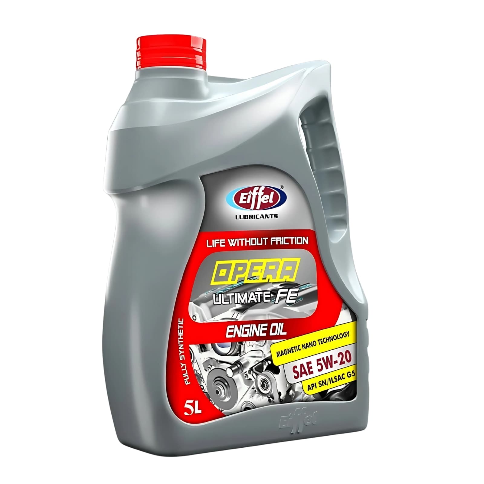 Eiffel Opera Ultimate FE 5W20 Full Synthetic Motor Oil - 5L 1
