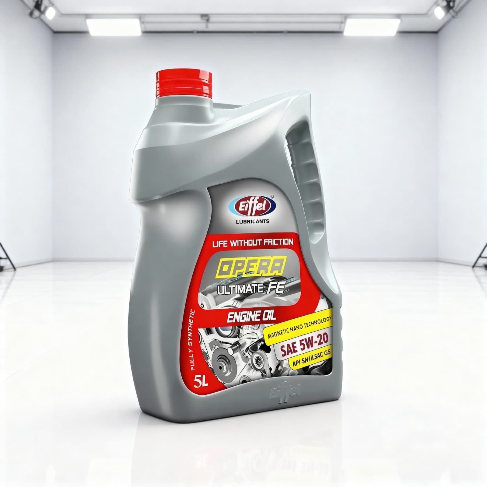 Eiffel Opera Ultimate FE 5W20 Full Synthetic Motor Oil - 5L 2