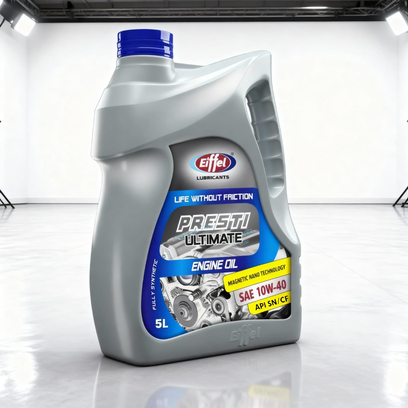 Eiffel Presti Ultimate 10W-40 Fully Synthetic Engine Oil - 5L thumbnail