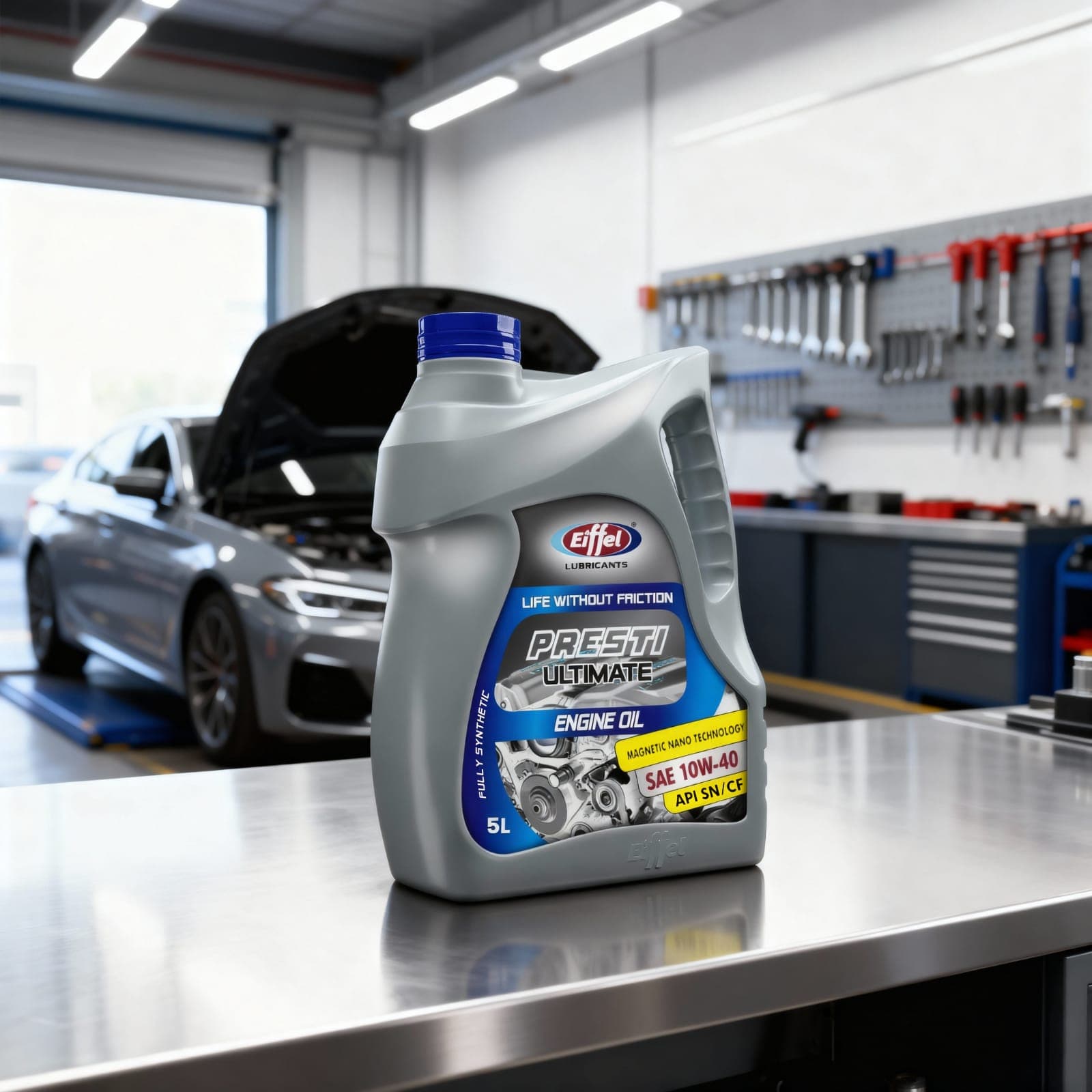 Eiffel Presti Ultimate 10W-40 Fully Synthetic Engine Oil - 5L