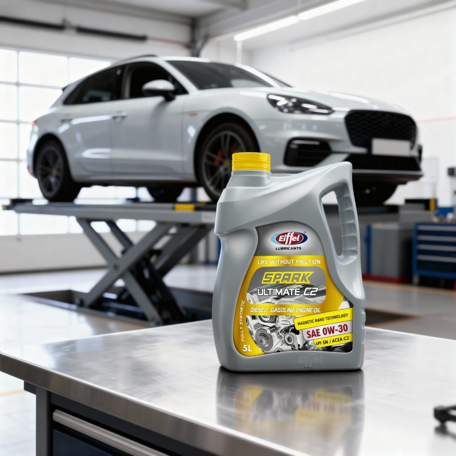 Eiffel Spark Ultimate 0W-30 C2 Fully Synthetic Engine Oil - 5 Litre