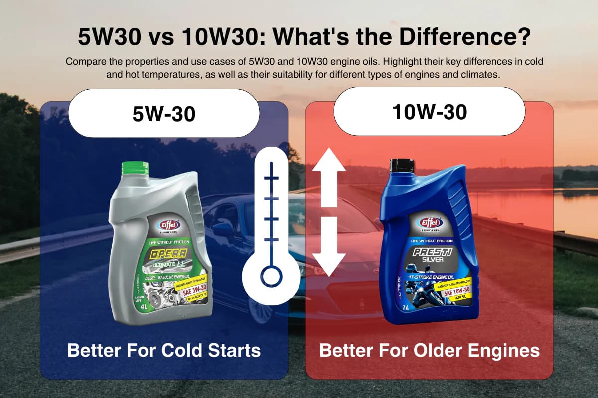 5W30 vs 10W30: Decoding the Oil Viscosity Mystery