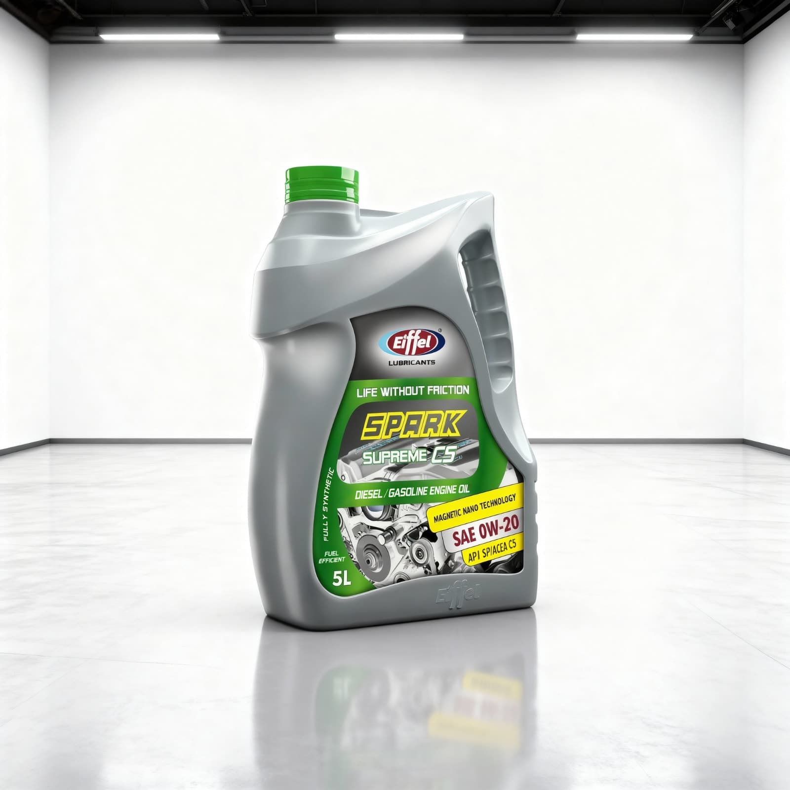 EiffEL SPARK SUPREME C5 SAE 0W-20 Fully Synthetic Engine Oil - 5L specifications