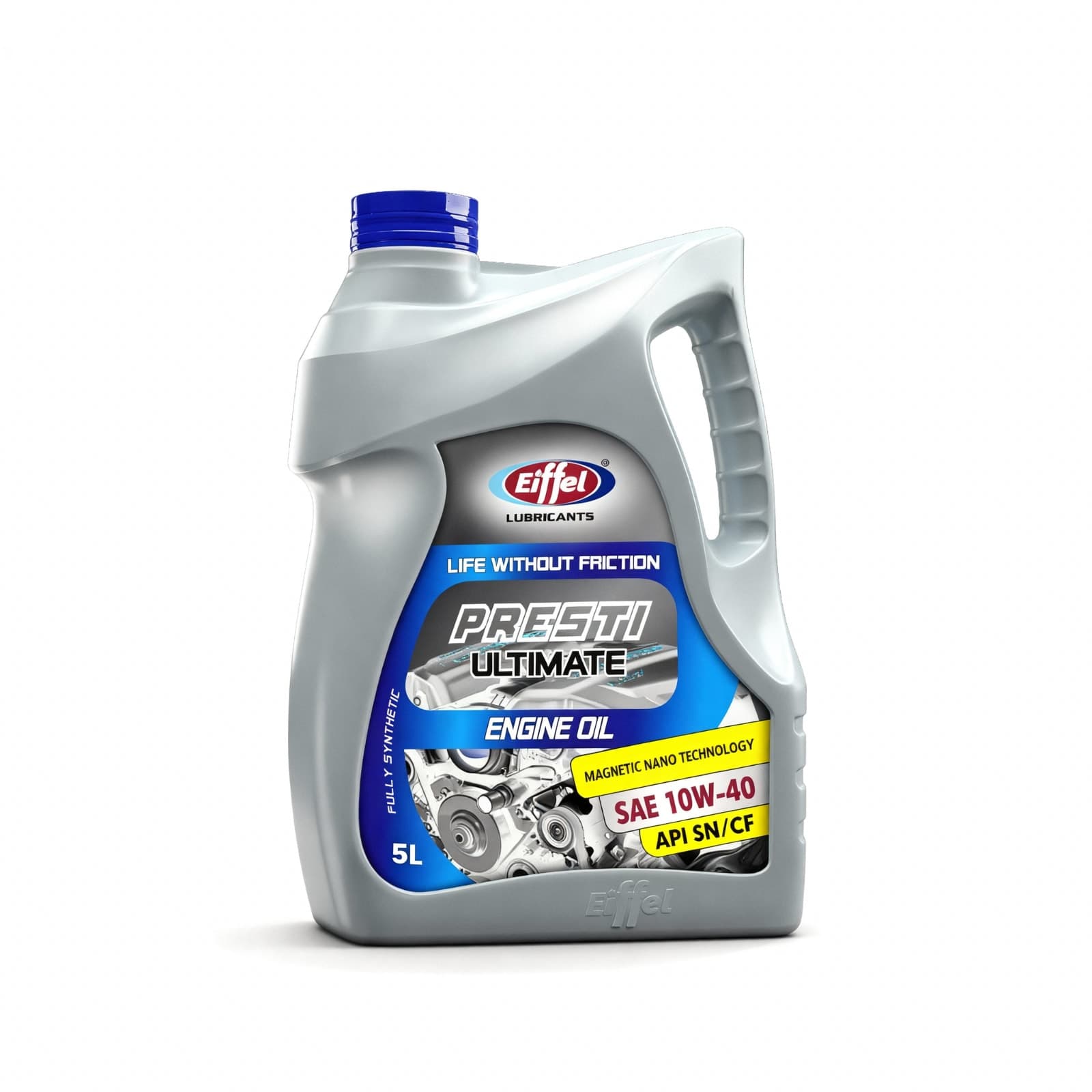 Eiffel Presti Ultimate 10W-40 Fully Synthetic Engine Oil - 5L main image