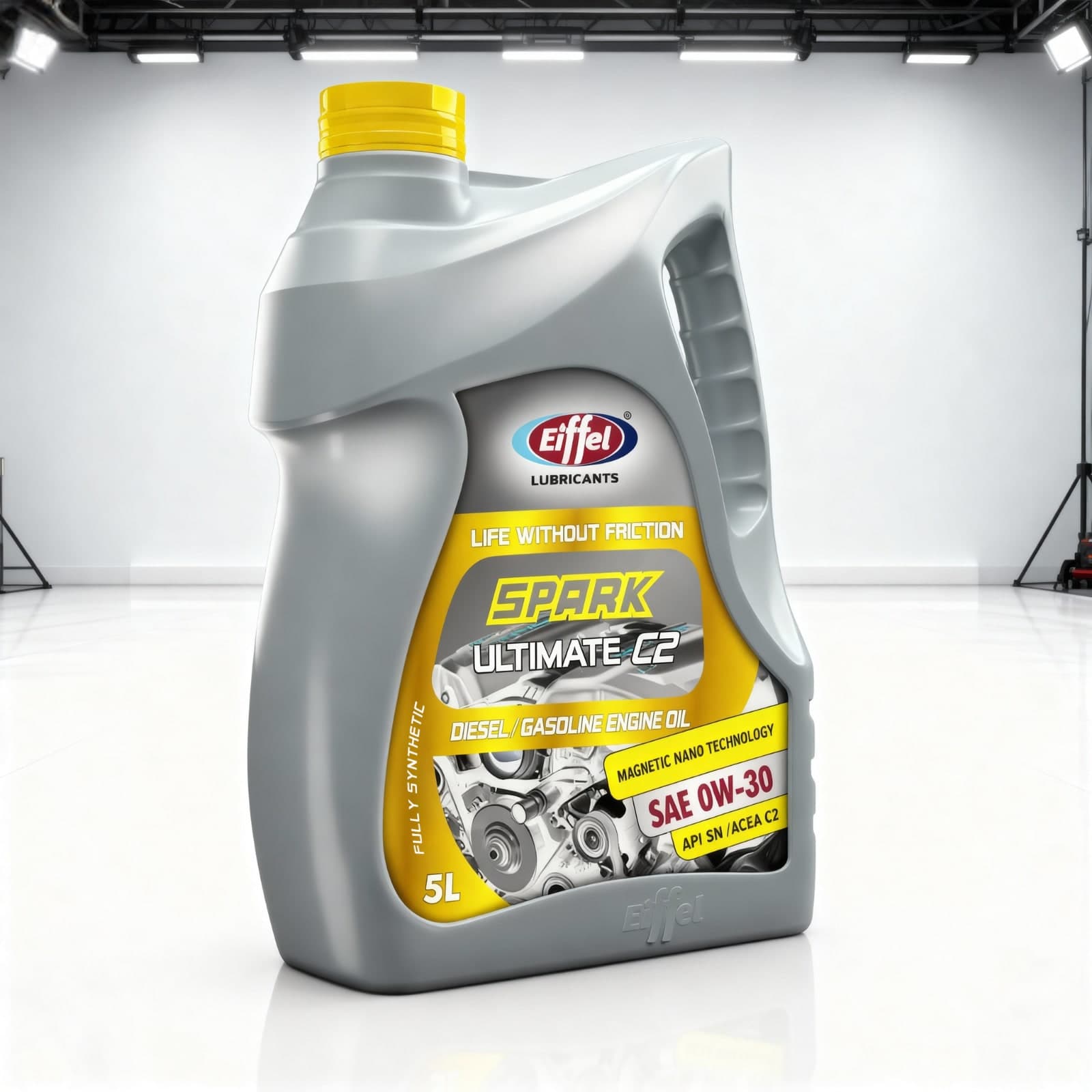 Eiffel Spark Ultimate 0W-30 C2 Fully Synthetic Engine Oil - 5 Litre specifications