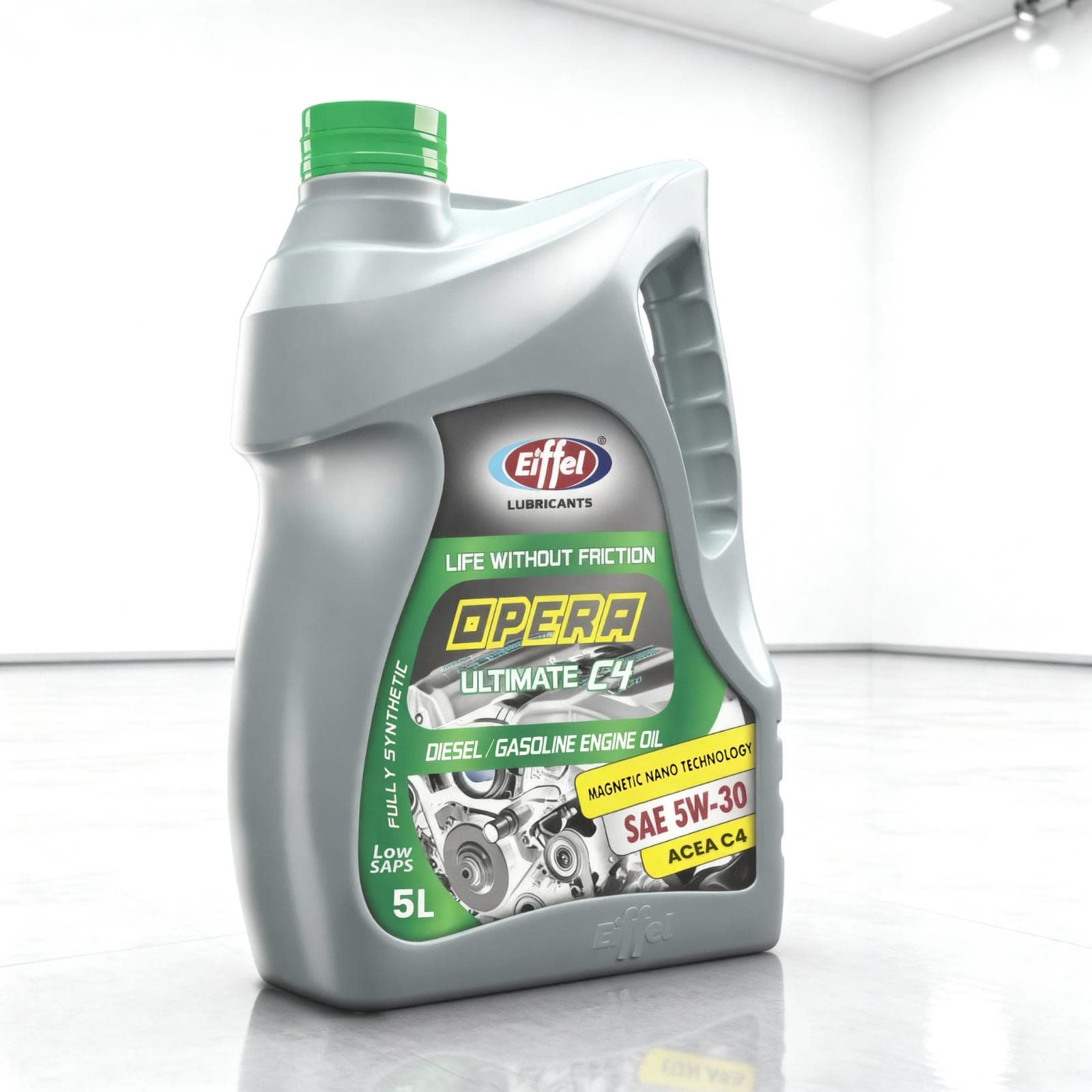 Eiffel Opera Ultimate 5W-30 C4 Fully Synthetic Engine Oil 5L specifications