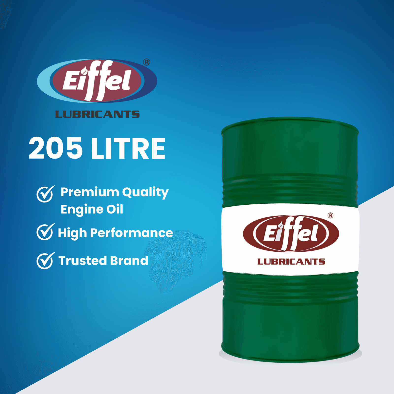 Eiffel Opera Ultimate C2 5W20 Full Synthetic Engine Oil SN/CF - 205L Drum