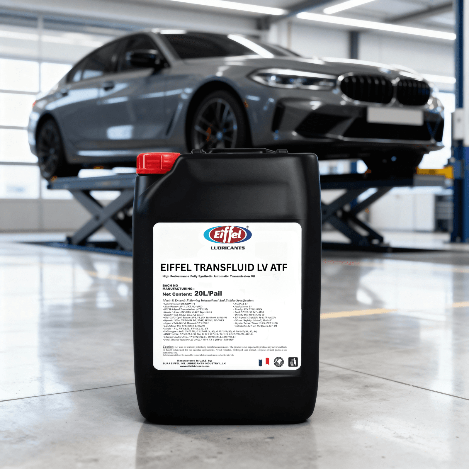 Eiffel Transfluid LV ATF Full Synthetic Low Viscosity Automatic Transmission Fluid – 20L