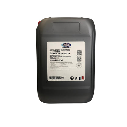 EIFFEL OPERA ULTIMATE LONGLIFE 5W30 PAO ENGINE OIL API SN SIDE VIEW 