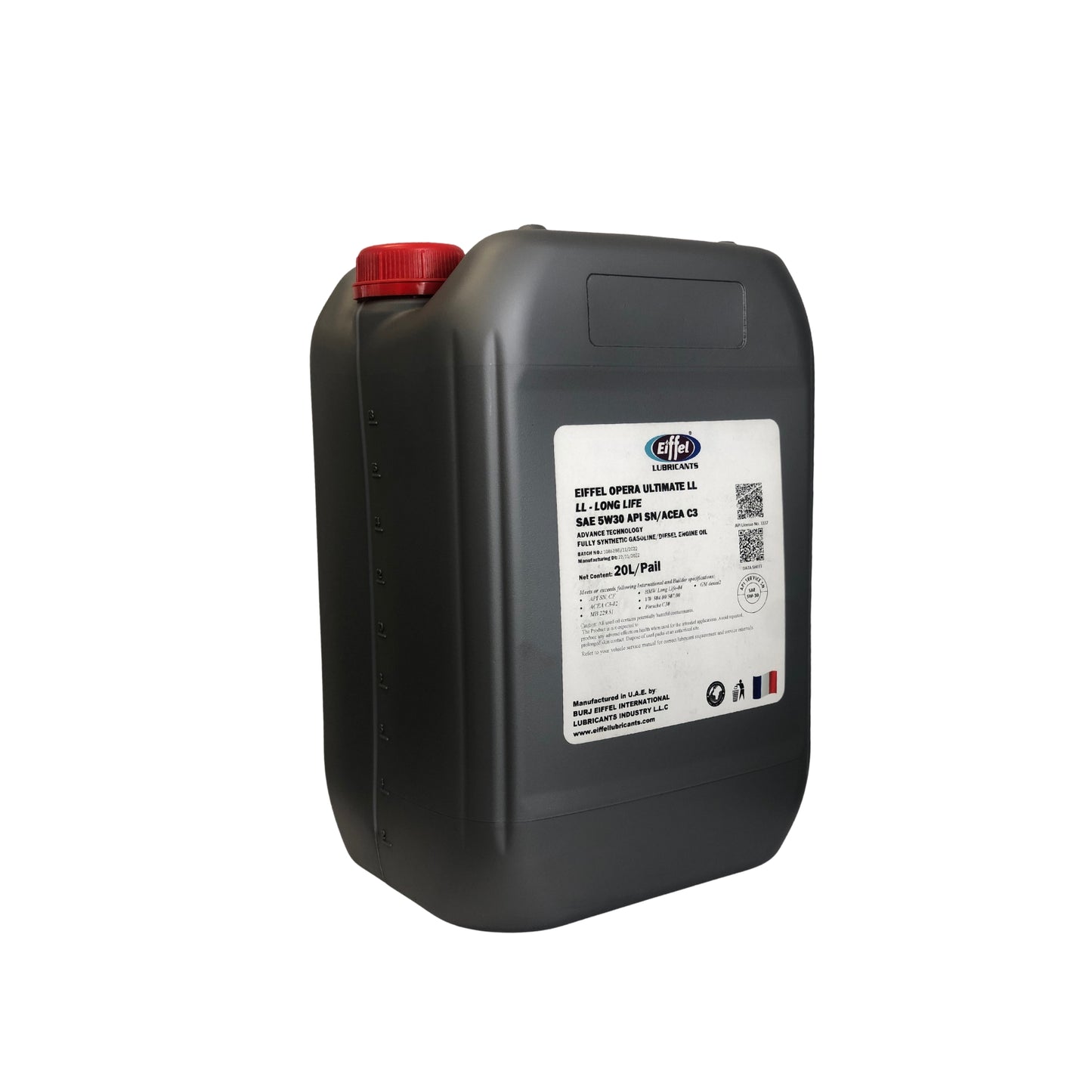 EIFFEL OPERA ULTIMATE LONGLIFE 5W30API SN SIDE PAO