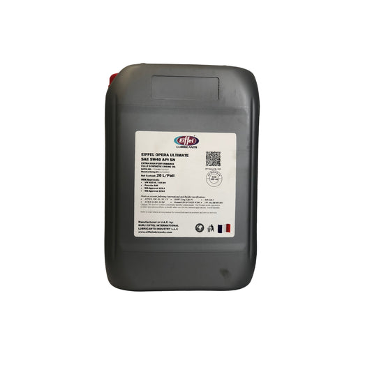 Eiffel Opera Ultimate 5W40 Full Synthetic Engine Oil SN/CF - 20L