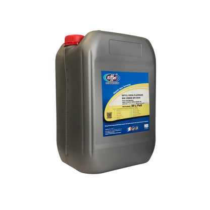 Eiffel Vista Platinum 15W-40 Semi-Synthetic Diesel Oil CH-4/SL - 20L - Side view