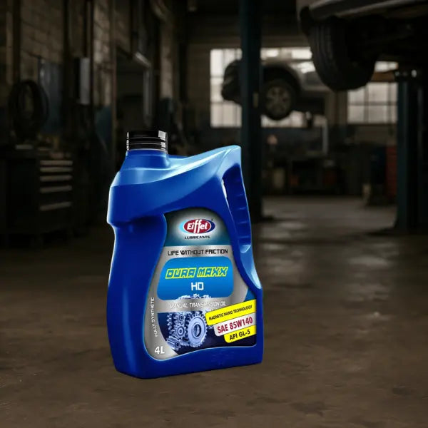 85W140 Gear Oil for Heavy Duty Transmissions and Axles – Eiffel Dura Maxx in Garage Setup