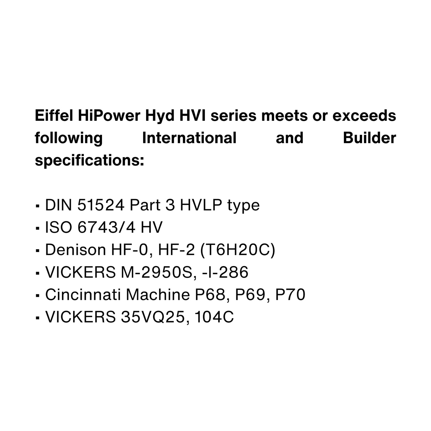 hyd oil 68 specifications