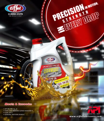 5W20 Full Synthetic Engine Oil SN/GF-5 - 5L